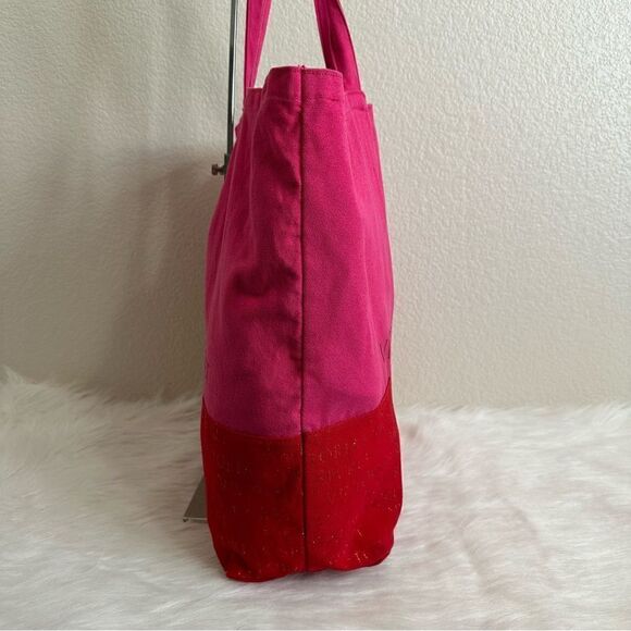 Victoria’s Secret Pink Red Metallic Large Tote - Picture 9 of 12